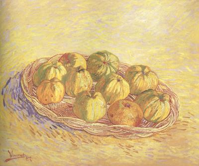 Vincent Van Gogh Still life wtih Basket of Apples (nn04) Germany oil painting art